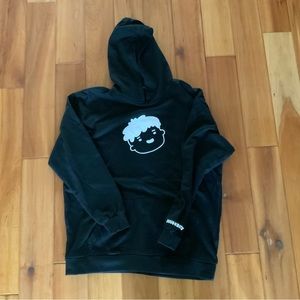 BCLUTCH Doughboys black hoodie size XL NWOT